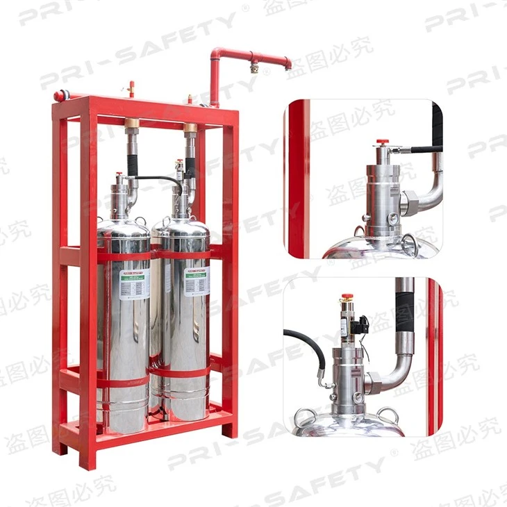 FM200 Fire System Novec 1230 Fire System For Data Center Clean Agent Fire Suppression System FM200 FK5112 System factory